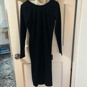 NWT Black Fitted Dress